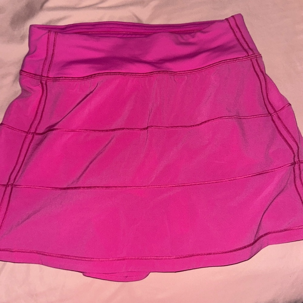 Lululemon Sonic pink Pace Rival Skirt